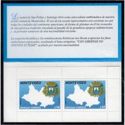 Uruguay C2170 2004  Escudo de  Montevideo carnet MNH