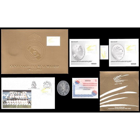 Pack Centenario del Real Madrid 2000 Fútbol Football