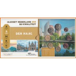 Holanda 2018 Cartera Oficial Monedas € euros BU Set Den Haag Holanda 2018 Cartera Oficial Monedas € euros BU Set Den Haag