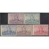 Argentina 477/81 1946 Monumento popular del 17 de octubre a favor de Perón MNH