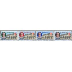 TEN/S  Filipinas Philippines  Nº 777/80  Anti Tuberculosos , lujo