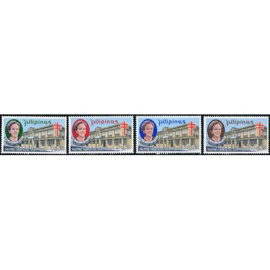 TEN/S  Filipinas Philippines  Nº 777/80  Anti Tuberculosos , lujo