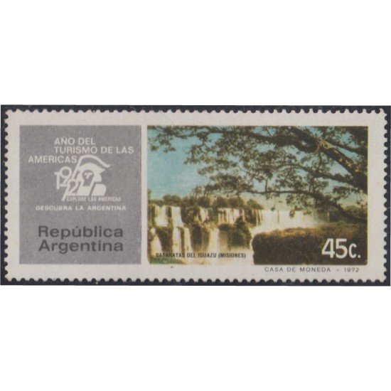 Argentina 935 1972 Año de Turismo de las Américas MNH Argentina 935 1972 Año de Turismo de las Américas MNH