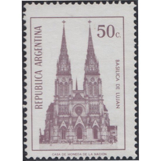 Argentina 1017 1975 Serie Corriente. Tipo de 1973. Filigrana G MNH