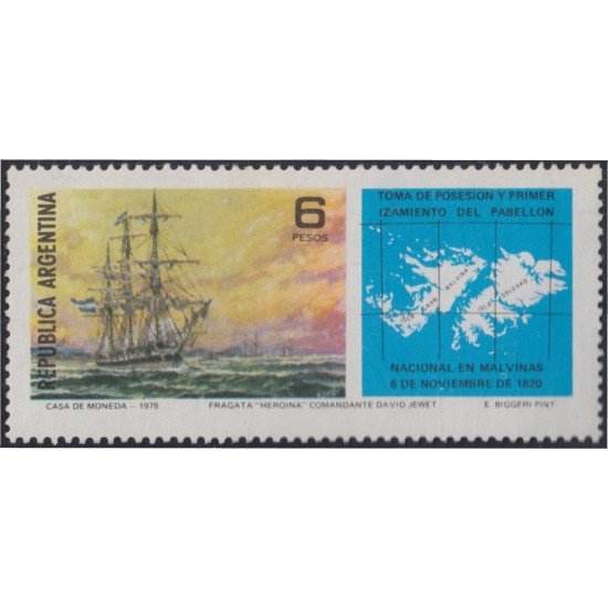 Argentina 1050 1976 Islas Malvinas MNH