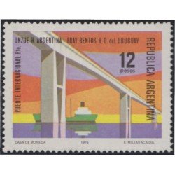 Argentina 1062 1976 Puente Internacional Colon de Argentina hasta el Uruguay MNH Argentina 1062 1976 Puente Internacional Colon de Argentina hasta el Uruguay MNH