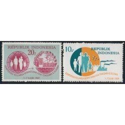 VAR2/S Indonesia 567/68 1969 Natalidad MNH