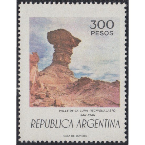 Argentina 1075a 1977 Serie Corriente. Sin filigrana MNH Argentina 1075a 1977 Serie Corriente. Sin filigrana MNH