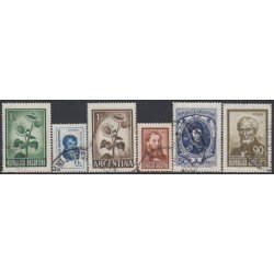 Argentina 865A/70 1970/73 Serie Corriente Manuel Belgrano Sin Filigrana usados