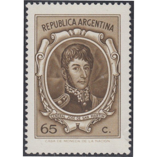 Argentina 915 1972 Serie Corriente: Gral José de San Martín. Impresión MH