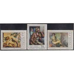 Argentina 950/52 1973 Día de la Filatelia MH Argentina 950/52 1973 Día de la Filatelia MH