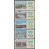 Argentina 1111/15 1978 Copa del Mundo de Fútbol Argentina 78 Paisajes MNH