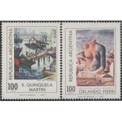 Argentina 1116/17 1978 Pinturas paints MNH Argentina 1116/17 1978 Pinturas paints MNH
