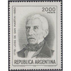 Argentina 1151 1978 General de San Martín MH  