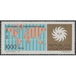 Argentina 1258 1981 Centenario del Observatorio Nacional MNH