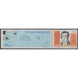 Argentina 1295/96 1982 Don Luis Vernet MNH 