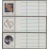 Argentina 1320a/22a 1982 Artés Plásticas Argentinas MNH 