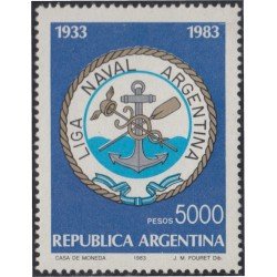 Argentina 1349 1983 Día de la Marina Nacional MNH Argentina 1349 1983 Día de la Marina Nacional MNH