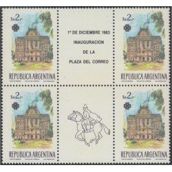 Argentina 1391a 1983 Año Mundial de las comunicaciones Correos MNH 