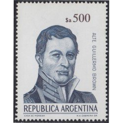 Argentina 1462 1985 Almirante Guillermo Brown MNH 