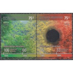 Argentina 2437/38 2004 América UPAEP Bosques nativos argentinos MNH