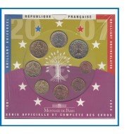 Francia France 2007 Cartera Oficial Monedas € euros Set Coin