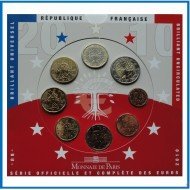 Francia France 2010 Cartera Oficial Monedas € euros Set Coin Francia France 2010 Cartera Oficial Monedas € euros Set Coin