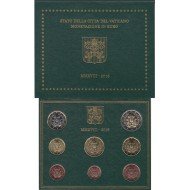 Vaticano 2018 Cartera Oficial Monedas € euros Papa Francisco 