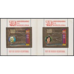 Guinea Ecuatorial Equatorial Guinea HB Fútbol Club Barcelona Cruyff Gamper MNH Guinea Ecuatorial Equatorial Guinea HB Fútbol Club Barcelona Cruyff Gamper MNH
