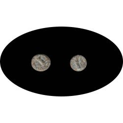 Moneda Octavo de calco Ebsus Ibiza Toro Moneda Octavo de calco Ebsus Ibiza Toro