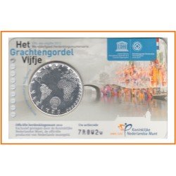 Holanda 2012 Cartera Oficial Coin Card Moneda 5 € Canales de Ámsterdam Holanda 2012 Cartera Oficial Coin Card Moneda 5 € Canales de Ámsterdam
