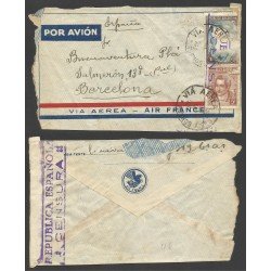 Argentina Carta de Buenos Aires por Correo Aéreo a Barcelona 1937
