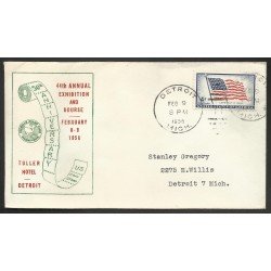 Estados Unidos Carta de Detroit 1958
