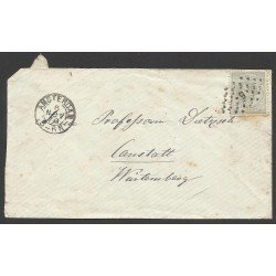 Holanda Carta de Amsterdam a Wurtemberg (Alemania) 1879 Holanda Carta de Amsterdam a Wurtemberg (Alemania) 1879