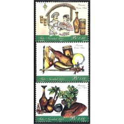 Panama A- 551/553 2001 Navidad MNH