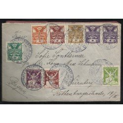 Checoslovaquia Carta de Praga a Nuremberg 1918