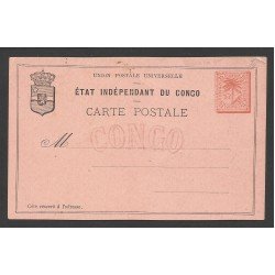 Congo Postal Prefranqueada Sin circular