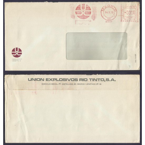 España Carta de la Unión Explosivos Rio Tinto SA (Mineralogia)