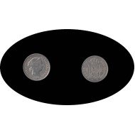 Isabel II 1860 1 Real Barcelona plata Isabel II 1860 1 Real Barcelona plata