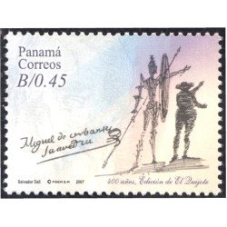 Panama 1247 2007 Quijote. Miguel de Cervantes MNH