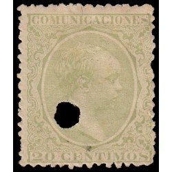 España Spain Telégrafos 220T 1889/99 MH