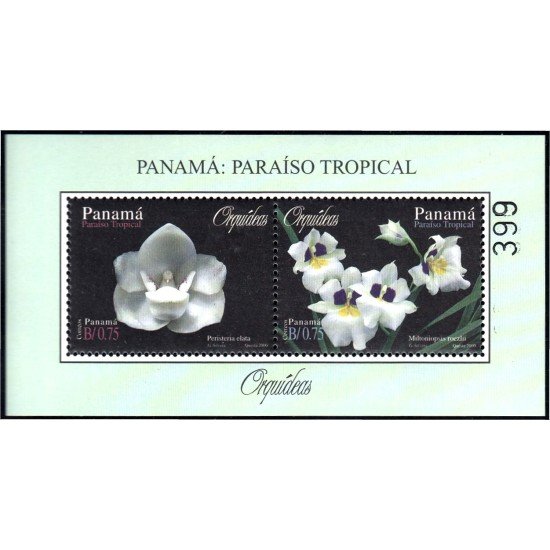 Panama HB 47 2000 Orchid Orquideas de Panama MNH