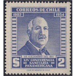 Chile 253 1955 14º Conferencia sanitaria panamericana MNH