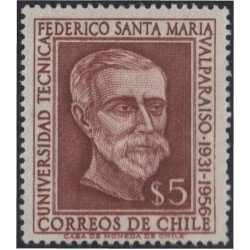 Chile 266 1957 Federico Santa María MNH Chile 266 1957 Federico Santa María MNH