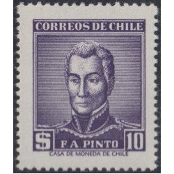Chile 270 1958 General F.A Pinto MH Chile 270 1958 General F.A Pinto MH