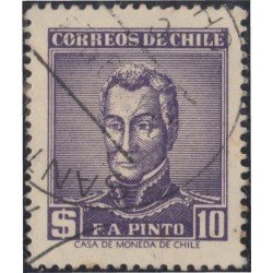Chile 270 1958 General F.A Pinto usado Chile 270 1958 General F.A Pinto usado