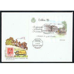España 2814 1985 HB Exfilna 1985 con matasello Servicio especial