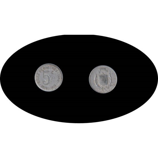 Ville de Castres 5 centimes  1916 - 1919