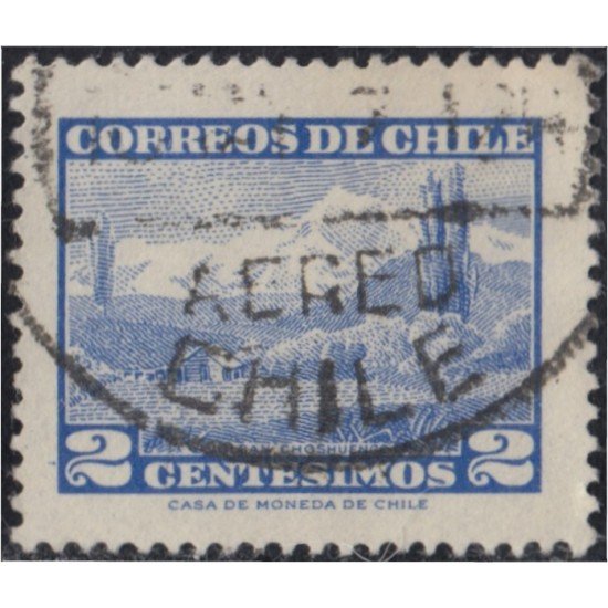 Chile 298 1962 Volcán Choshuenco usado Chile 298 1962 Volcán Choshuenco usado