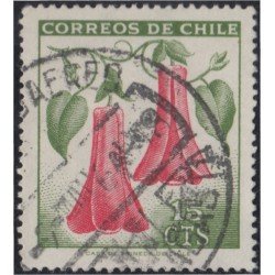 Chile 310 1965 Serie Antigua Flor Nacional usado
